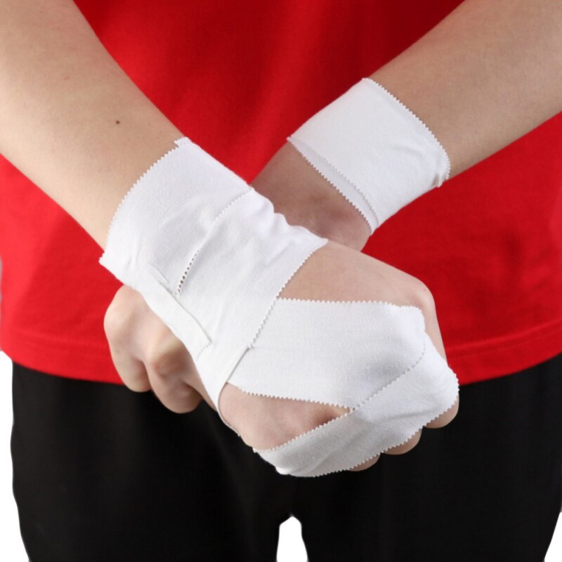 10m sport selvklæbende elastisk bandage wrap tape elastoplast til knæstøttepuder finger ankel palme skulder