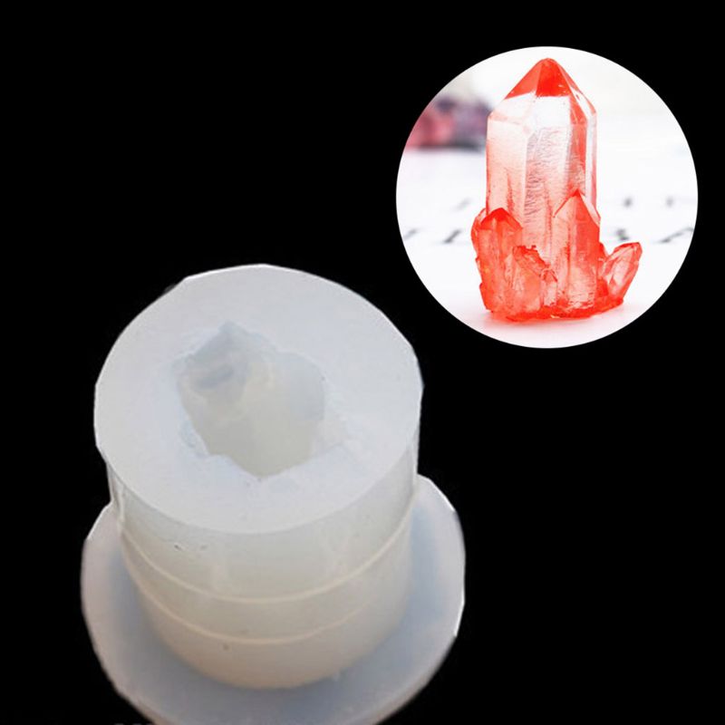 DIY epoxy transparent silicone mold crystal epoxy mold silicone ore Spar crystal cluster transparent mold: 20