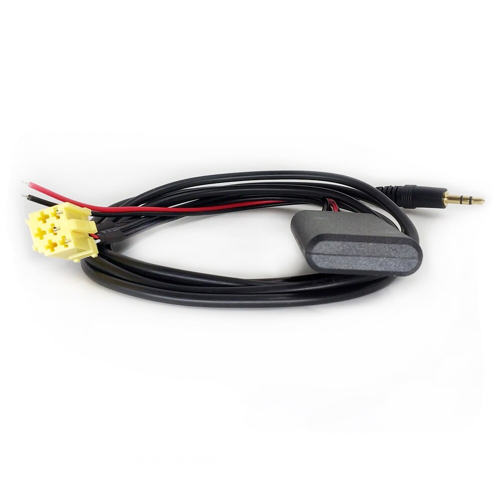 Biurlink Voor Blaupunkt Auto Stereo 6Pin AUX IN Draadloze Bluetooth Muziek Ontvanger en 3.5mm Audio Kabel voor Fiat Bravo panda Punto