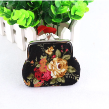 Vrouwen Portemonnee Leuke Portemonnee Lady Retro Vintage Bloem Kleine Portemonnee Hasp Portemonnee Retro Kawaii Tas Clutch Bag monedero