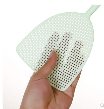 Plastic Vliegenmepper Mosquito Doden Netto Oppervlak Lange Handvat Handleiding Fly Doden Vliegenmepper Mug Shot