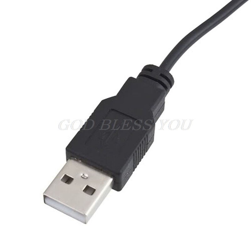 Sort 1.2m usb strømlader ladekabel for nintendo 3ds dsi ndsi xl