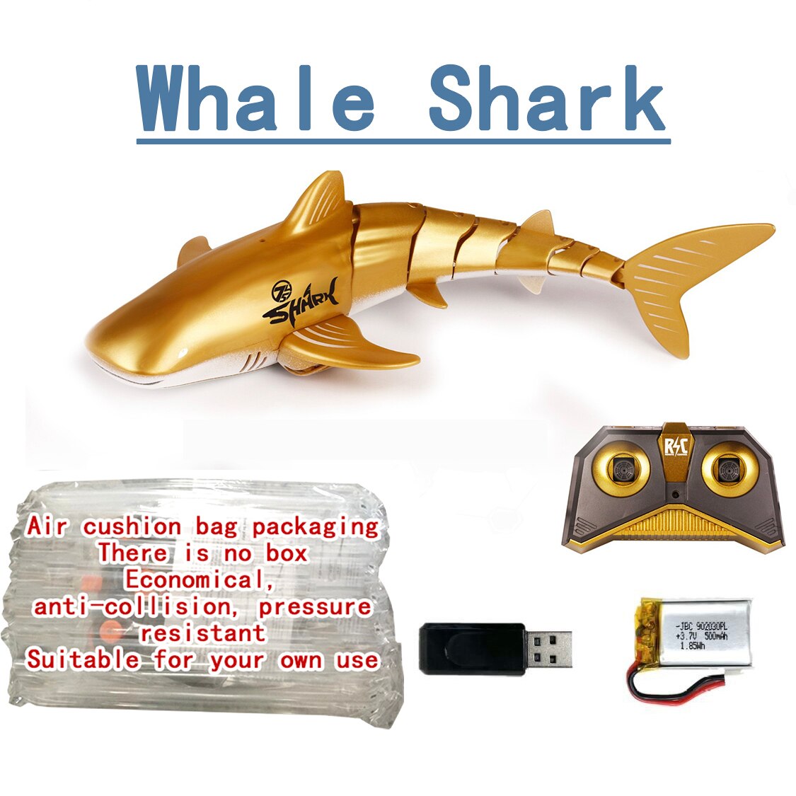 Rc Whale Shark Toy robot telecomando animali Marine Life Bath Pool pesce elettrico bambini giocattoli da bagno per bambini ragazzi sottomarino: Whale shark C1