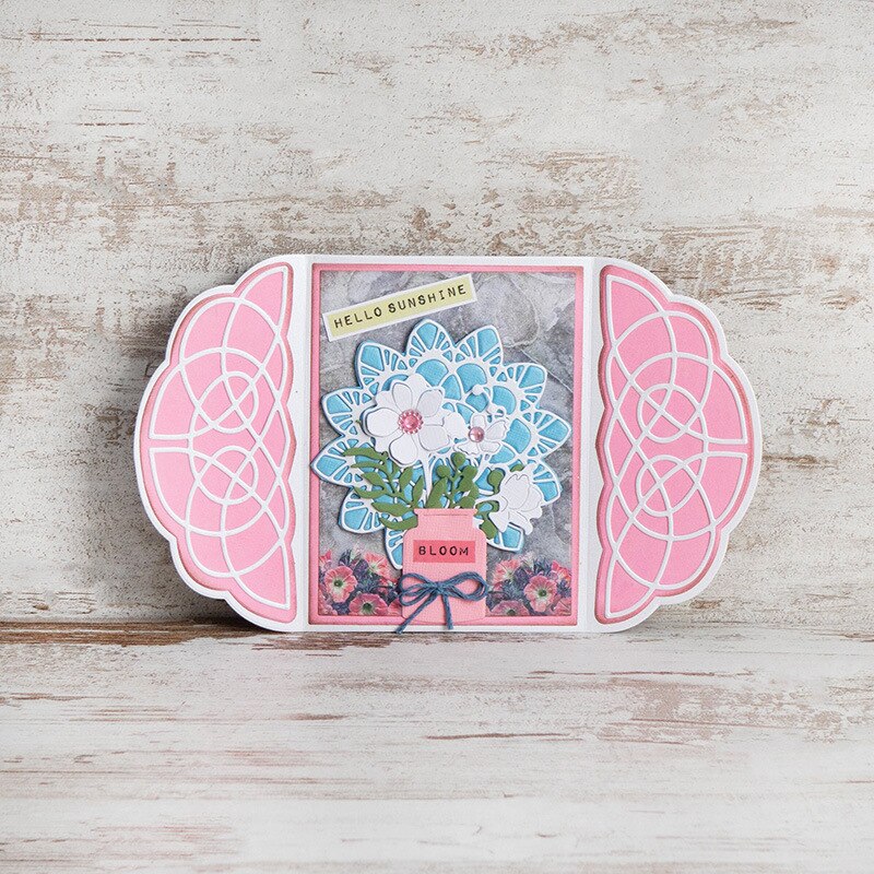 Greeting Card Metal Cutting Dies DIY Scrapbook Photo Album Christmas Decorative Embossing Paper Craft Dies