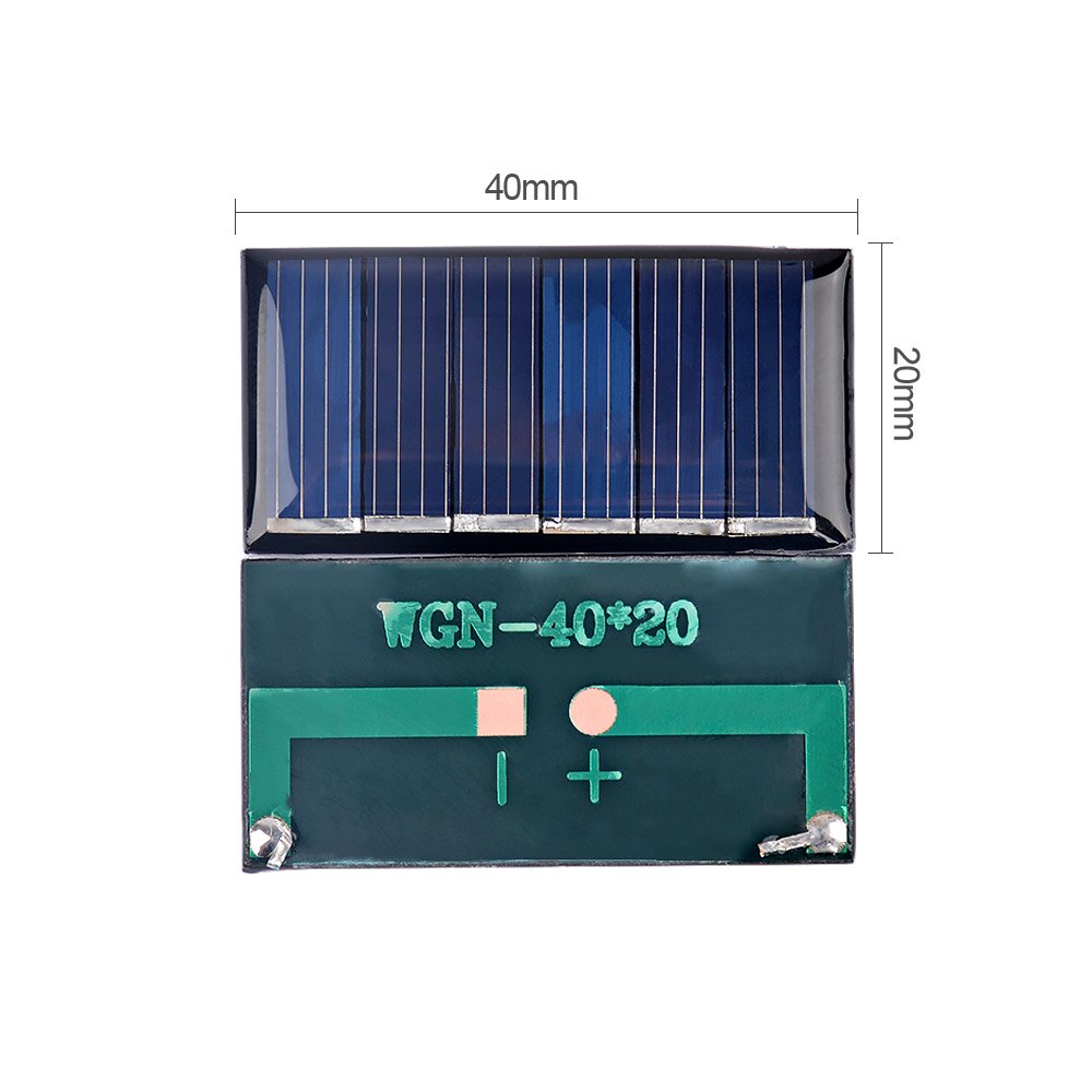 Sunyima 10 st solpaneler polykristallina epoxi solceller 3v 30ma sunpower 40 x 20mm diy solar batteriladdare