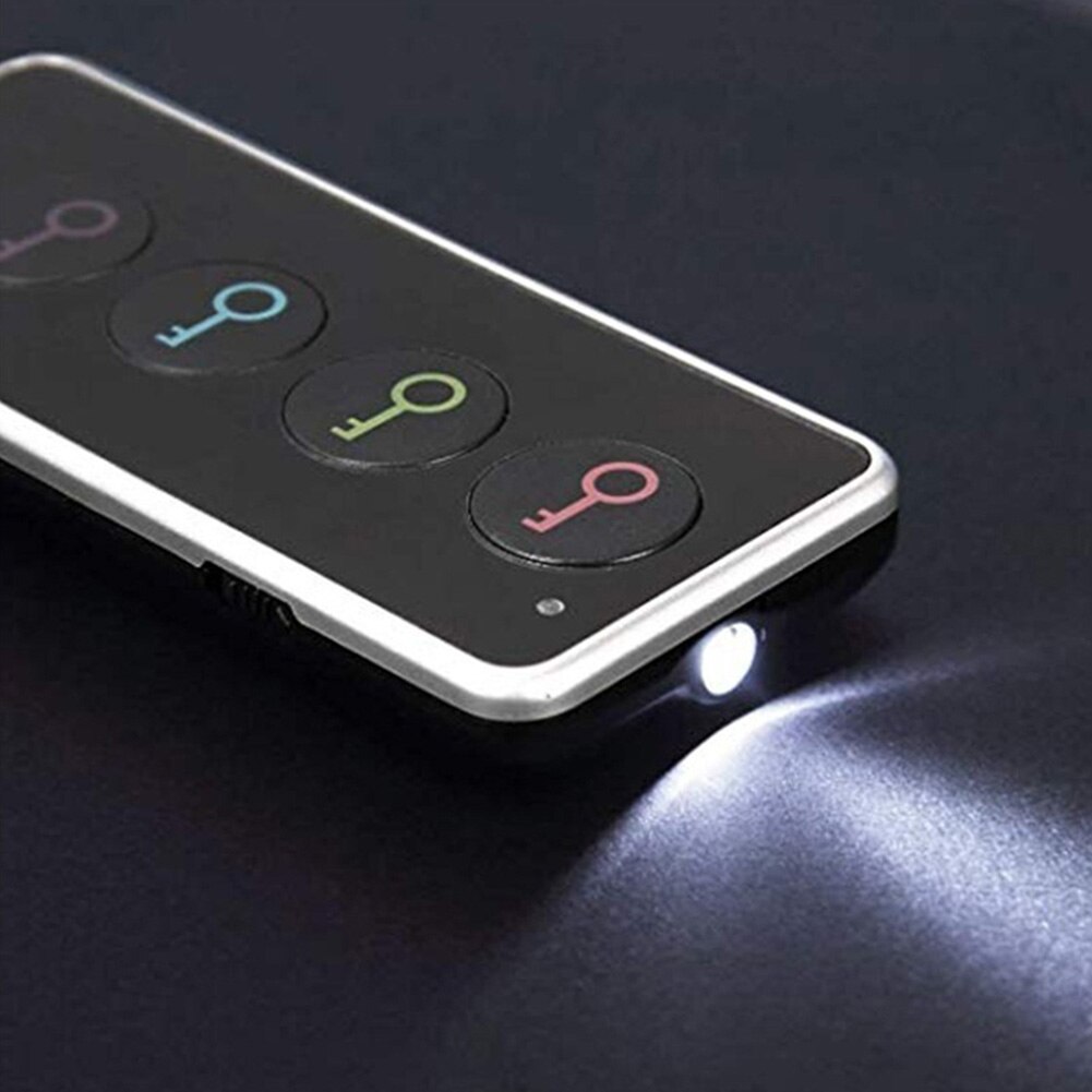 Key Finder Wireless Tracking Tool Caller Locator 1 Transmitter And 4 Receivers House Smart Anti-lost Alarm LED Light Beeper