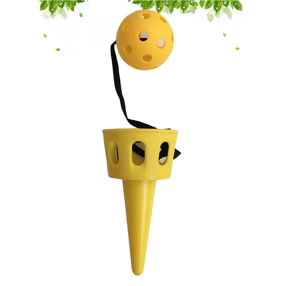 3 Sets Children Kids Toss Throw Chuck Outdoor Activities and Device (Blue + Red + Yellow)