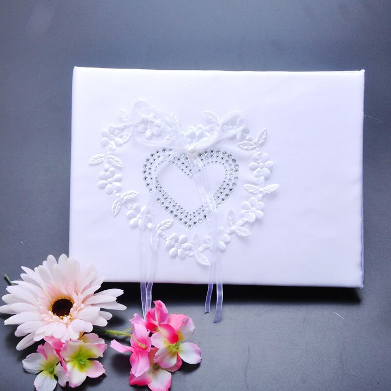 Wedding Reception Set Guestbook, Signature Pen and Wedding Pen Holder