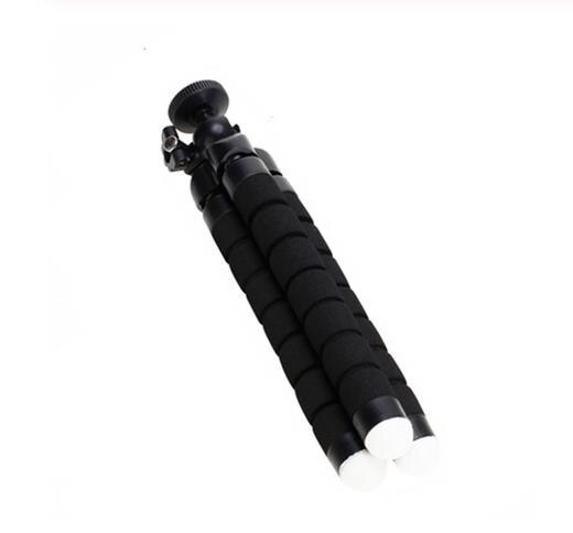 Stativ til telefon bluetooth monopod selfie fjernbetjening stick til smartphone iphone stativ til mobiltelefon holder: Kun sort stativ