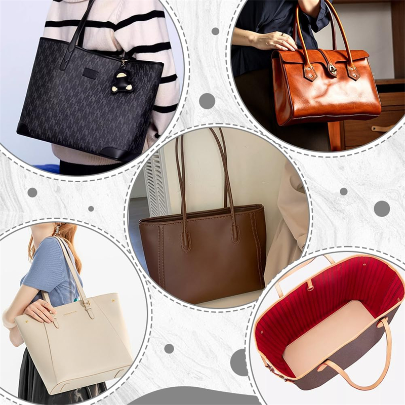 1 stk. filtform 4 farger, bunninnlegg til 10.62x.55 -tommers håndveske, foringskort til skinnveske, crossbody-ryggsekk