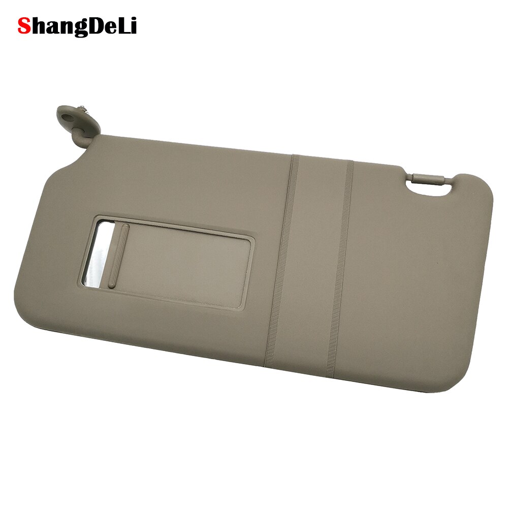 For Suzuki SX4 Car Interior Sun Visor LEFT Sun Shade Sun Shield With Mirror Sunvisor Dark Gray