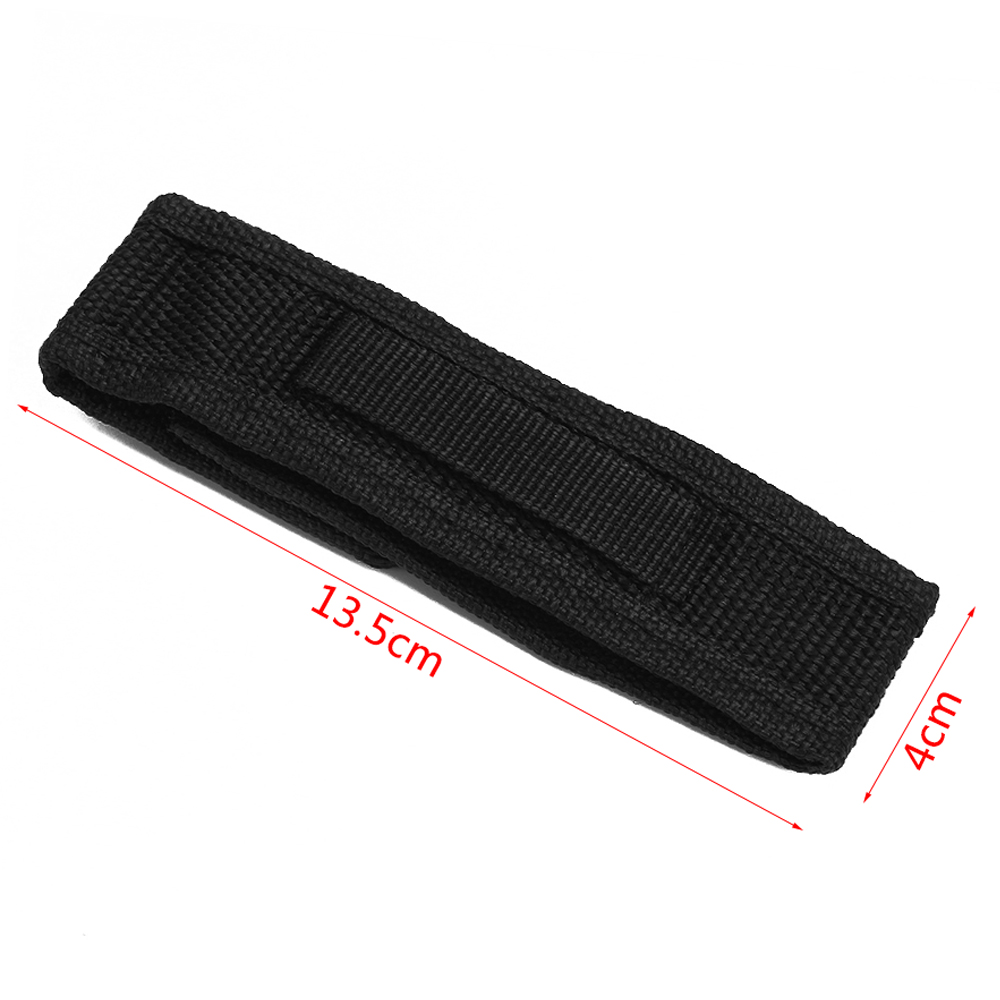 4 stücke 12cm Taschenlampe Halfter fallen Nylon Taschenlampe Halfter mit Gürtel Tasche für Mini LED-Blitz Lightount Halfter Fackeln