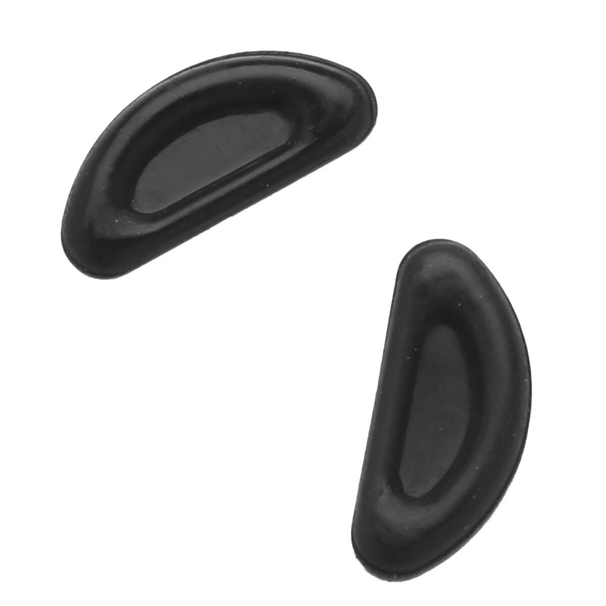 Almohadillas para la nariz de las gafas, almohadillas adhesivas de silicona antideslizantes, suaves, hipoalergénicas, 10 pares