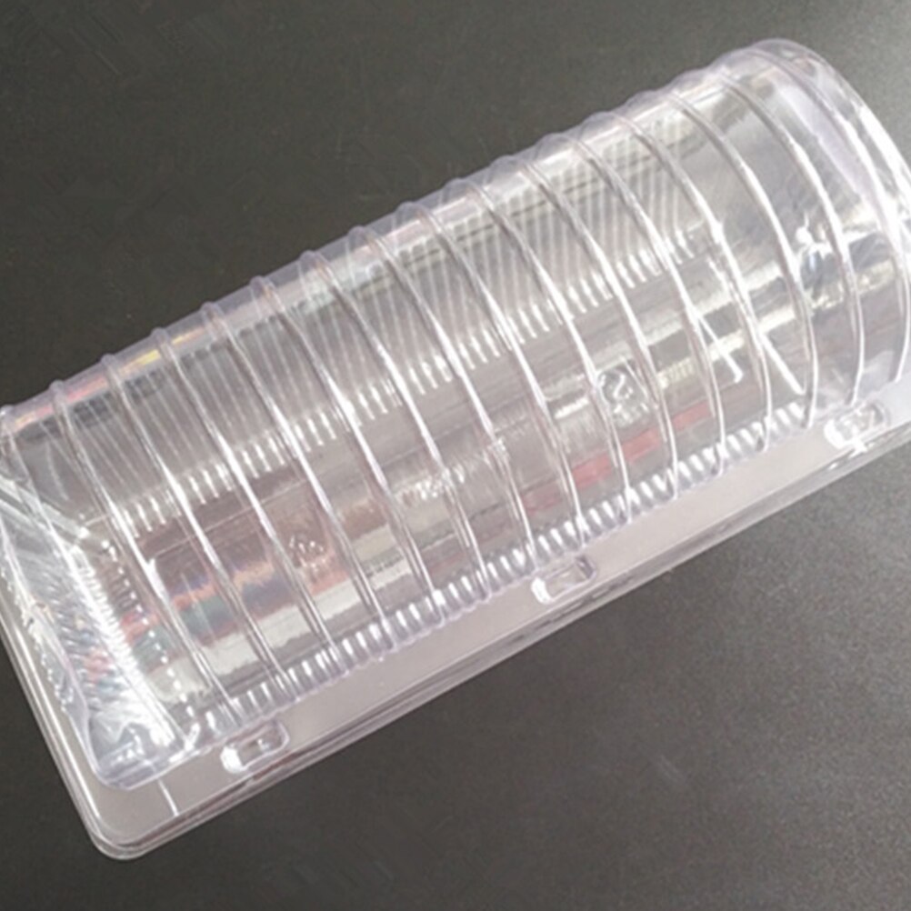 50 stücke Einweg Sushi Nehmen Kasten Tragen aus Kasten Obst Kuchen Brot Verpackung Container Hause Bäckerei Backen gebäck Kasten verpackung Kasten