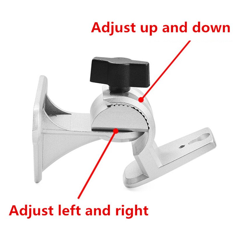 1 Set Aluminum Alloy Speaker Wall Bracket Mount For Logitech Z906 Speaker Stand Sound Holder With Mounting Screws