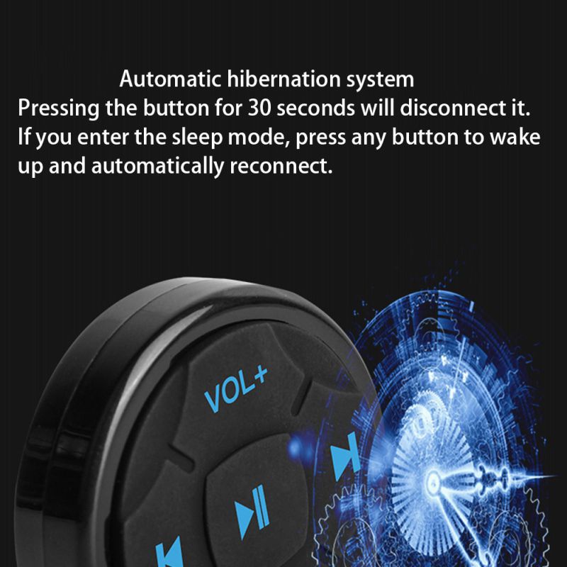 1pcs Auto Bluetooth Stuurwiel Mini Bluetooth 4.0 Auto Afstandsbediening Mobiele Telefoon Bluetooth Afstandsbediening