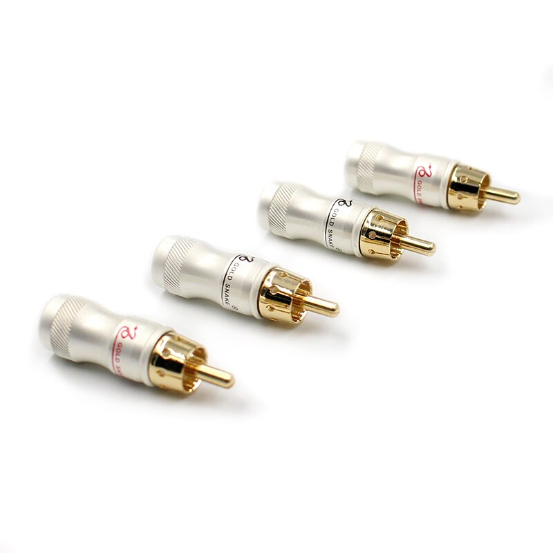 DIYLIVE Audio Plug RCA Lotus Plug Signal Plug Small aperture 5MM terminal