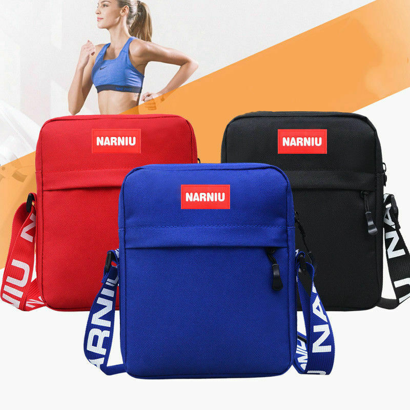 1PC Casual Men's Women Shoulder Bag Messenger Crossbody Sport Travel Hiking Satchel