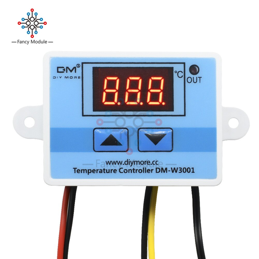 diymore DM-W3001 12V 24V 220V 10A Digital LED Temperature Controller Cool/Heat Switch /w NTC Thermostat Sensor Probe for Arduino