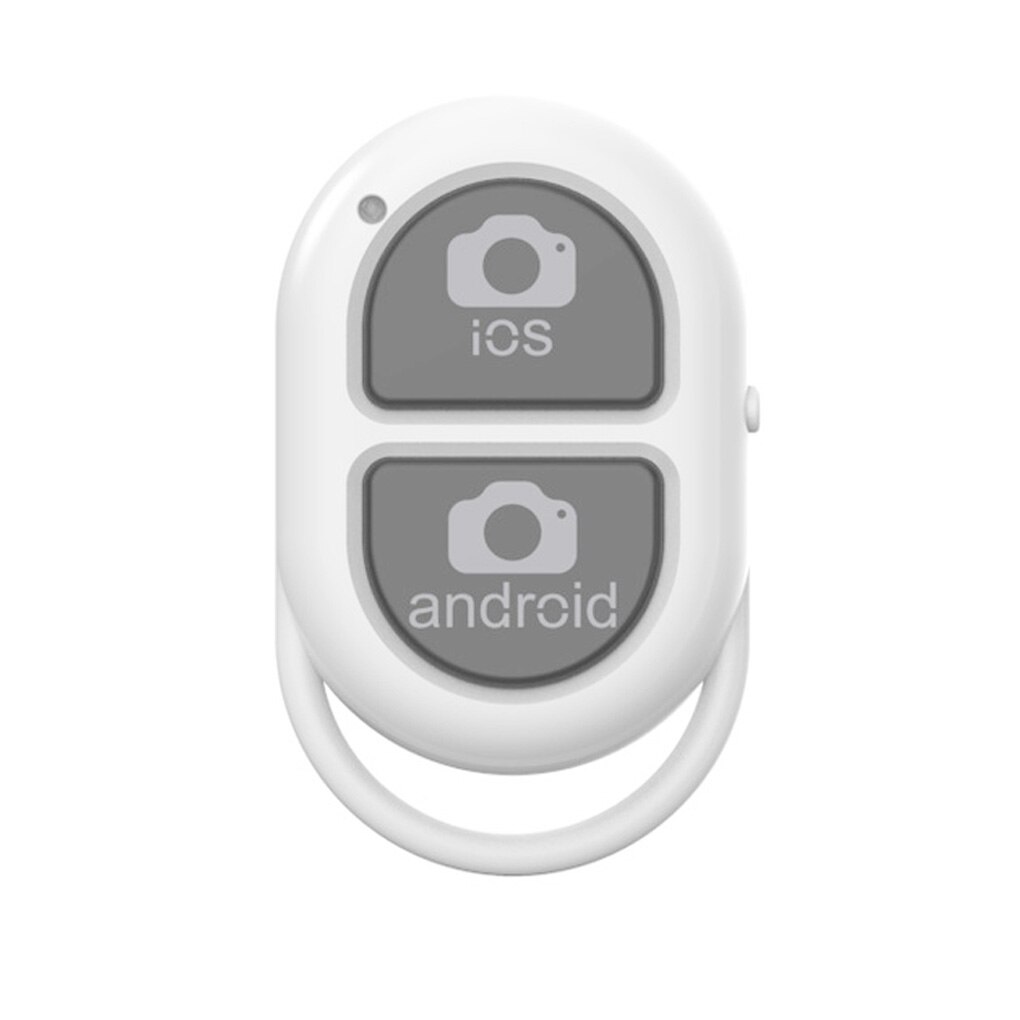 Auslöser Regler Adapter foto Kontrolle bluetooth Fernbedienung Geschmack Für selfie telefon kamera: weiß
