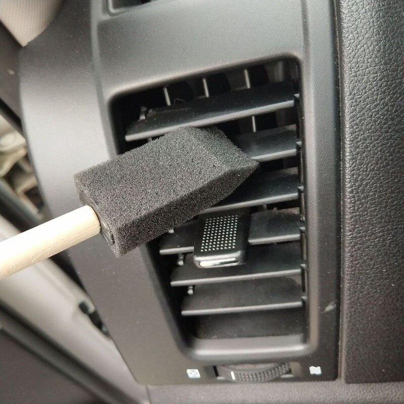 Auto Grille Cleaner 5 Stuks/set Auto Airconditioning Ventilatie Borstel Auto Details Jaloezieën Stof Borstel Car Cleaning Accessoires