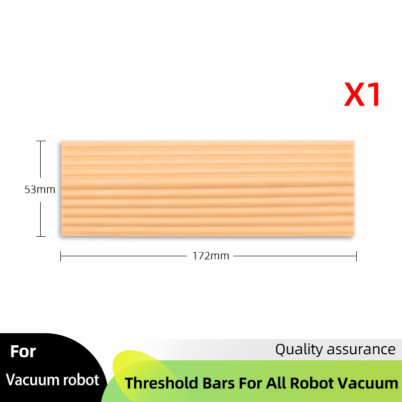For Xiaomi Roborock iRobot Roomba Robot Vacuum Sweeper Threshold Bars Step Ramp Climbing Mat Spare Parts Accessories Replacement: Chocolate