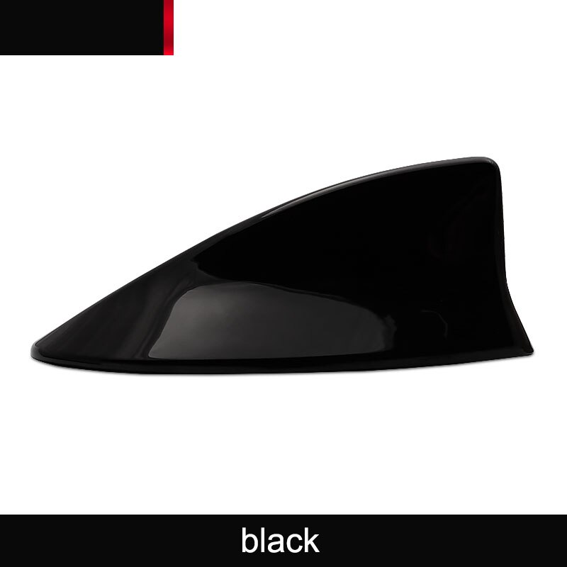 Aileron de requin d'antenne de voiture d'abs pour toyota camry xv70 avalon: Black