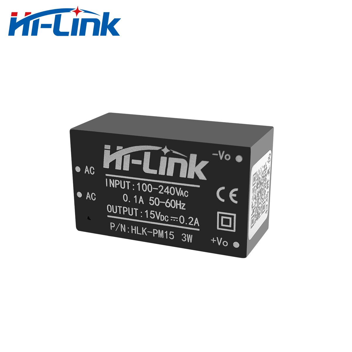 AC-DC 220v a 15v 0.2a 3w conversor de potência módulo step-down HLK-PM15