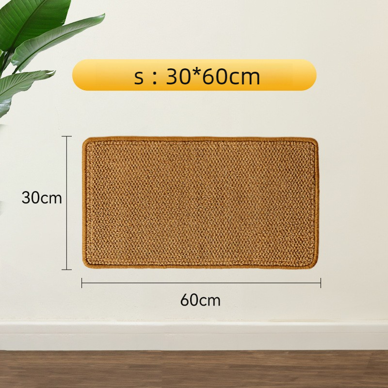 Kat Krabpad Sofa Klauw Puntenslijper Mat Schraper voor Katten Huisdier Krabpaal Benodigdheden Accessoires voor Katten Trainingsbenodigdheden: zwart