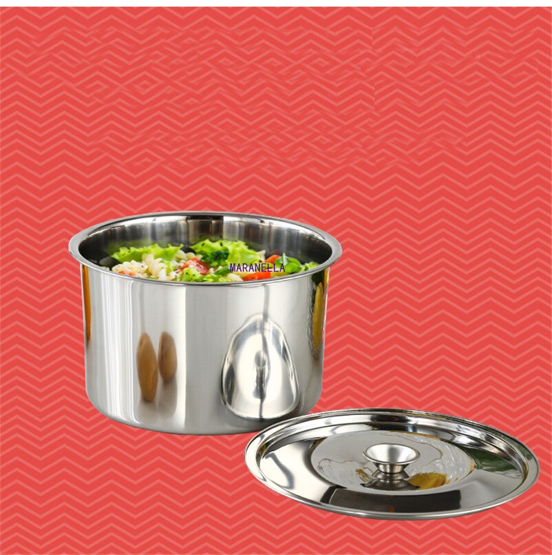 Keuken Accessoires Maaltijd Prep Serveerschaal Soeppan Met Deksel Ureens Noodle Blikjes Kruiden Olie Container 1Pc