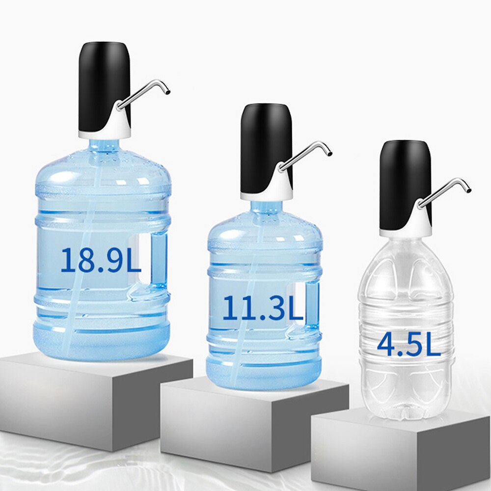 Automatische Elektrische Wasser Dispenser Tragbare Druck Pumpe Multi-interface Trinken Flasche Wiederaufladbare Wasser Pumpe Maschine