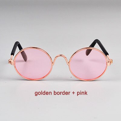 Cool de para mascotas gafas gato perrito gafas de sol ojo ropa cachorro gafas de sol foto Prop, suministros para mascotas, accesorios para perros pequeños: color 3