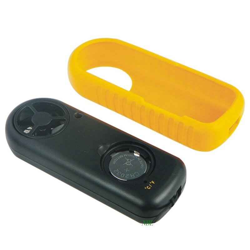 Digital Wind Speed Gauge Meter 30m/s (65MPH) Pocket Smart Anemometer Air Wind Speed Air Velocity &amp; Temperature Tester Tools