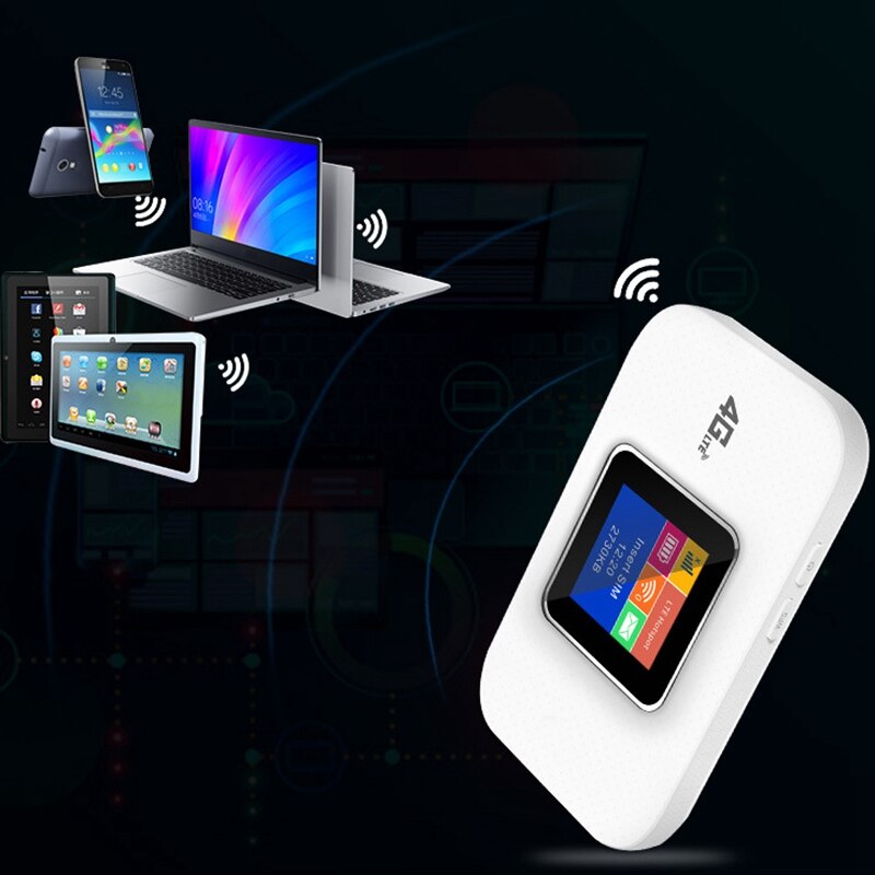 4G Wifi routeur Mini routeur 4G sans fil Portable poche WiFi Mobile Hotspot voiture Wi-Fi routeur