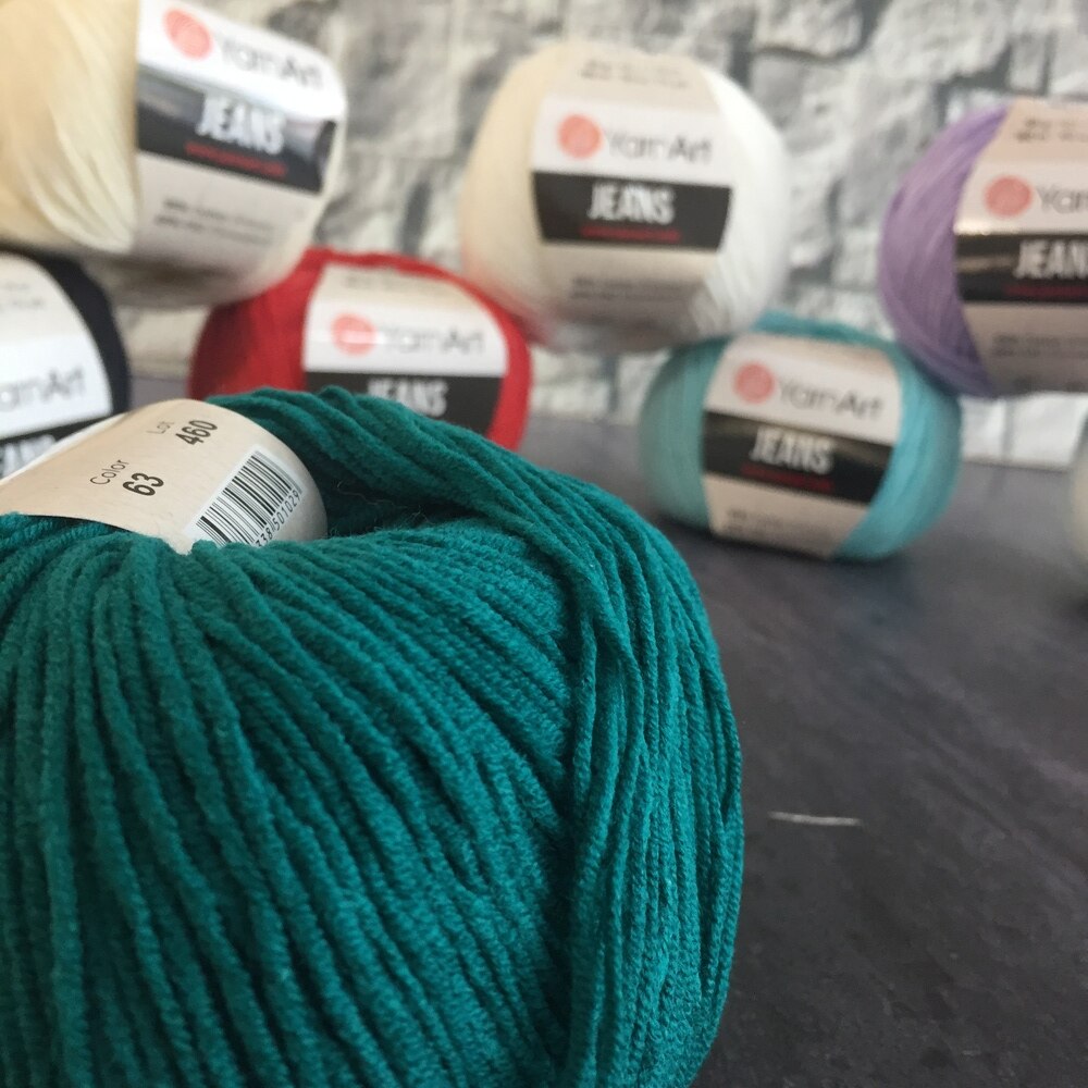 Ovillo de hilo de algodón para tejer a mano, tejido de ganchillo, chaleco, suéter, de boda, artesanal, 50gr, 160m: 63
