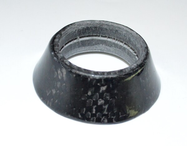 NO LOGO mate 3k fibra de carbono 10MM 20mm 30mm 40mm bicicleta Stem horquilla de ciclismo espaciador de auriculares arandela piezas de bicicleta