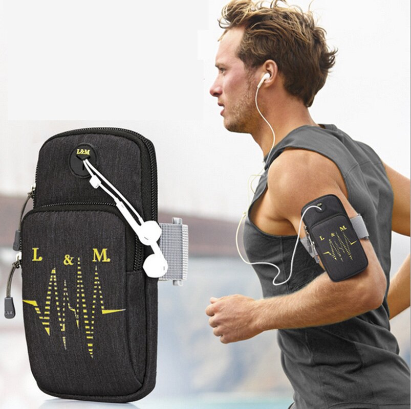 Gym Sport Armband Voor Coolpad Rogue 4 &quot;Running Carrying Arm Tas Mobiele Telefoon Houder Cover Case Voor Coolpad Rogue telefoon Op de Arm
