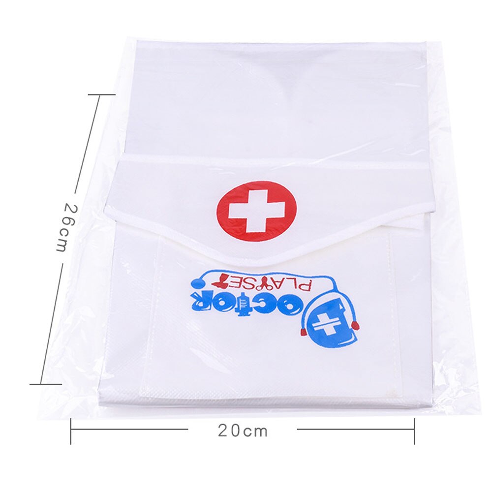 Juegos de rol, juego de juguetes de Hospital, ropa de enfermera médica, juego de simulación, Kit de Doctor para actuación, juguete para de Halloween para niños