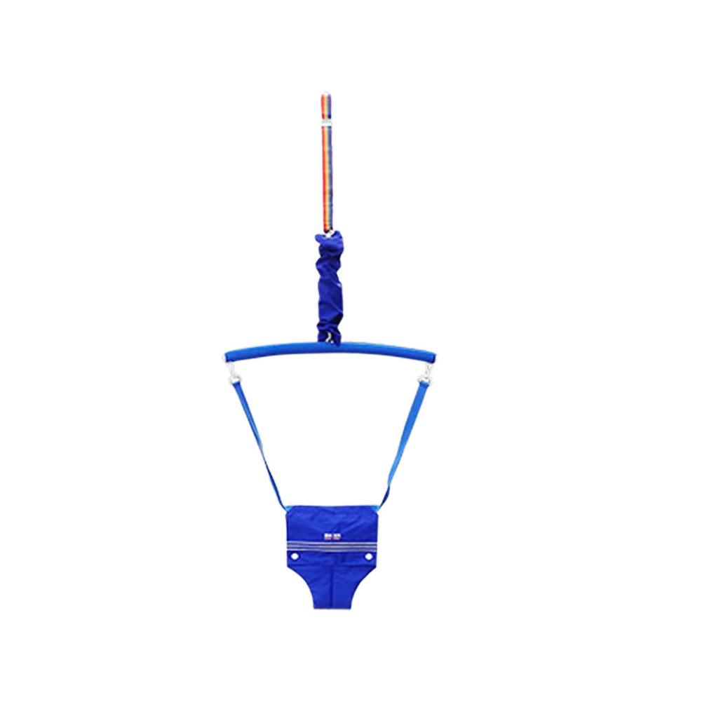 Baby Prellen Stuhl Fitness Rahmen Baby Prellen Stuhl drinnen Sensorische Integration Ausbildung Spielzeug Baby Jumper Schaukel Hängen Stuhl: Blau