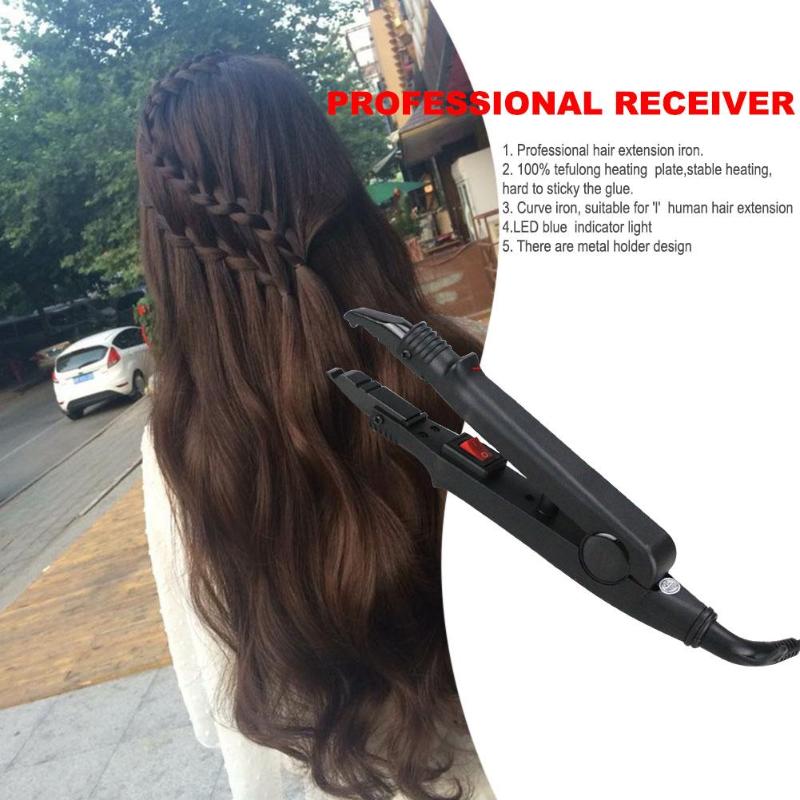 EU/US Plug Hair Extension Fusion Iron Heat Connector Wand Iron Melting Tool Hair Salon Styling Tools