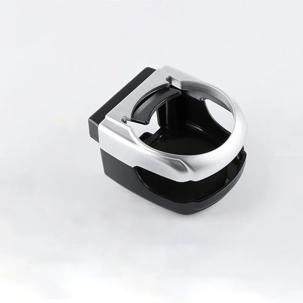 Car Air Vent Outlet Cup Holder, Water Bottle Holder, acessórios do carro: Prateado