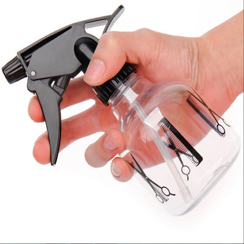1/2 Stuks Kappers Spray Fles Water Sproeier Transparante Make-up Stijl Draagbare Plastic Spray Fles Salon Kapper Haar tool