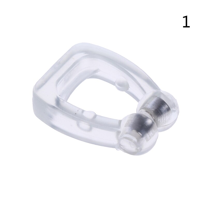 1/3/5PCS Anti-Snore Stop Snoring Night Device Clipple Silicone Magnetic Nose Clip For Sleeping Aid: 1PC