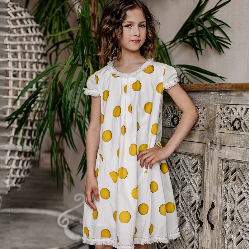 Childdkivy Mädchen Prinzessin Kleid Baumwolle Somm... – Grandado