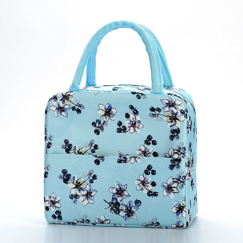 Geïsoleerde Lunch Zakken Thermische Vrouwen Picknick Tote Voedsel Doos Zakken Thermo Pouch Verse Houden Voedsel Container Lunchbox Tassen