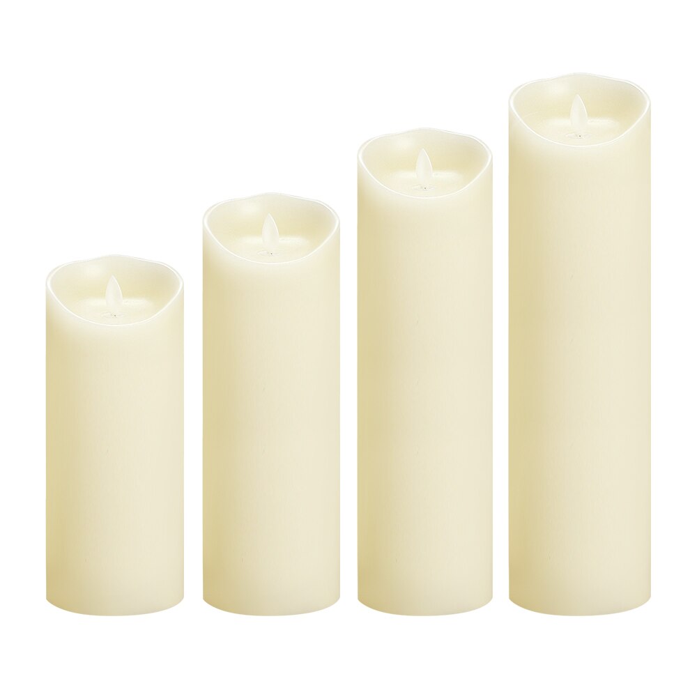 Candle Light Led Candles With Flickering Flame Led Tealight Candles Flameless Led Candles Christmas Light Candle Home Decoration: 4pcs