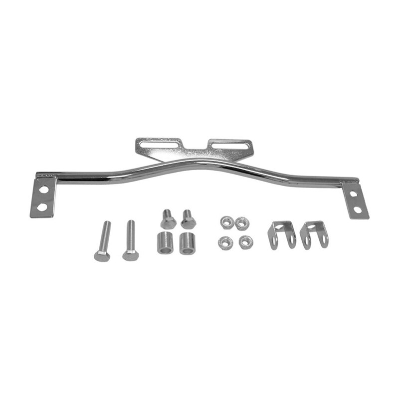 Universal Motorcycle Light Bracket Bar Turn Signal Light Bracket Bar (Silver): Default Title
