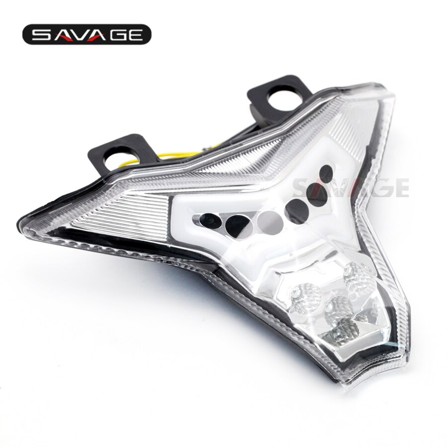 Feu arrière LED pour moto KAWASAKI Z1000, feu de stop clignotant, accessoires pour motos, Z1000, ZX-10R, ZX-10RR, ZX-6R, Z400, NINJA 400