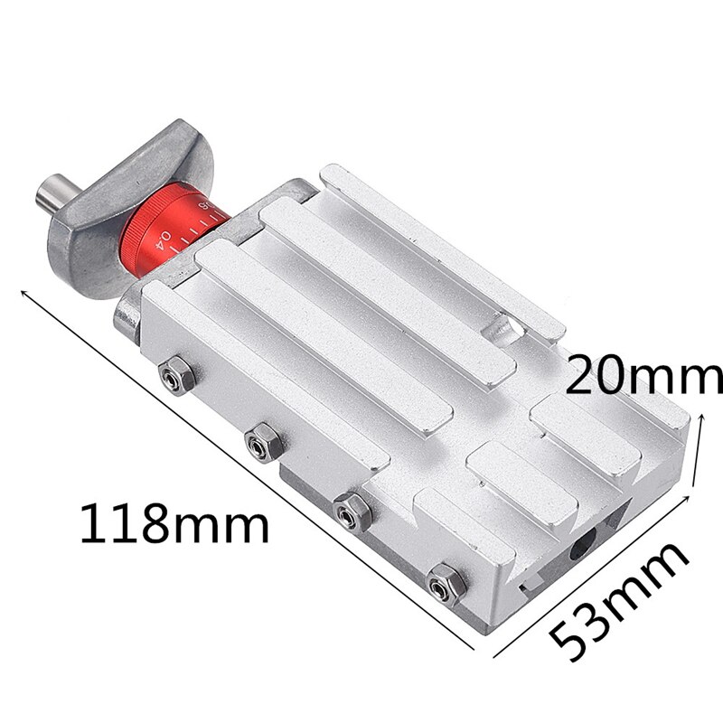 GTBL 118Mm Metal Cross Slide Longitudinal Slide Block Z008M For Mini Lathe Feeding Relieving Axis Y/Z