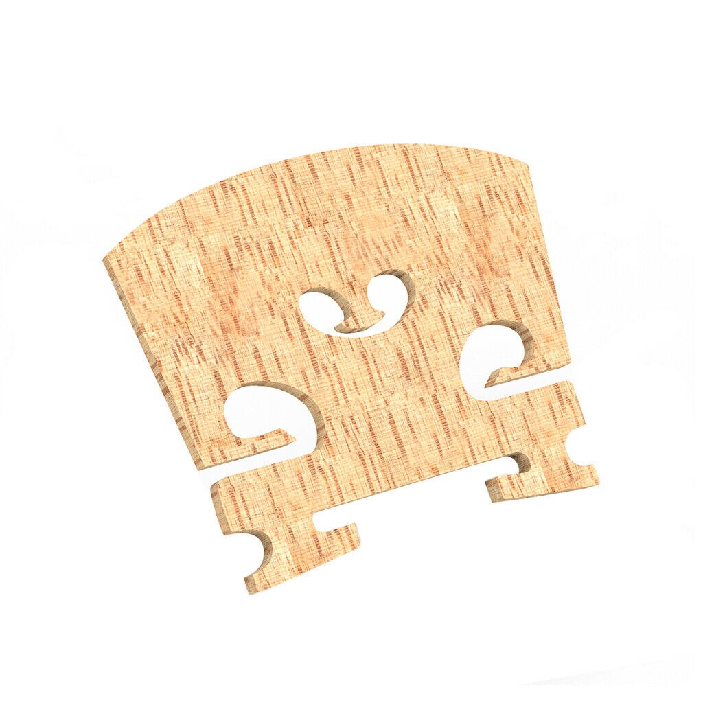 AA Grade Maple Wood Viola Bridge Selected Maple Wood Bridge For 15'' 16'' Viola Use